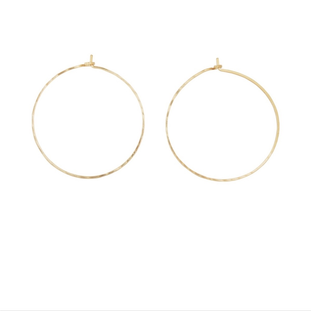 Catbird hoop earrings
